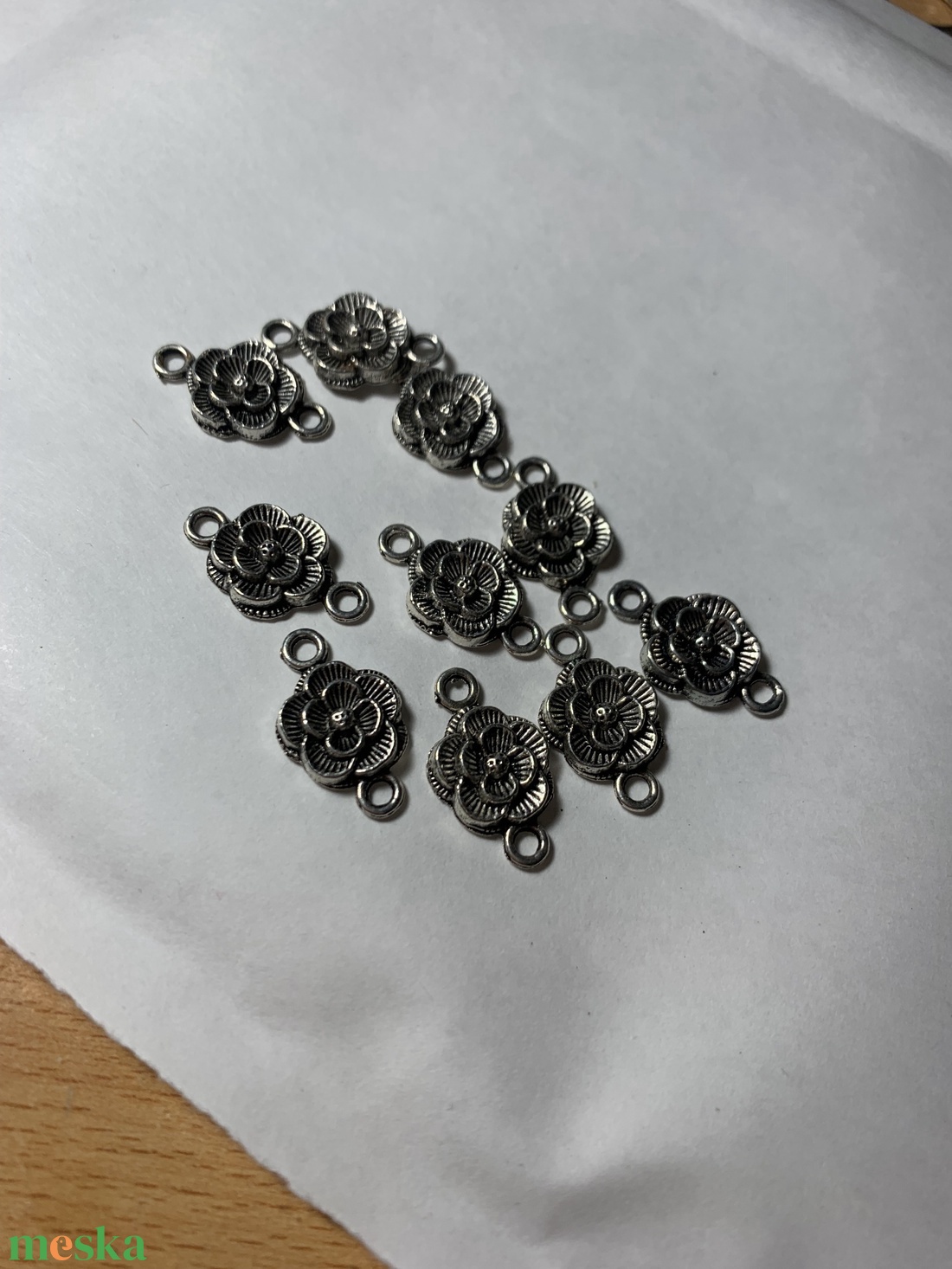 Ékszeralkatrész köztes - kellékek & szerszámok - gyöngyfűzés kellékek - fém köztesek - Meska.hu