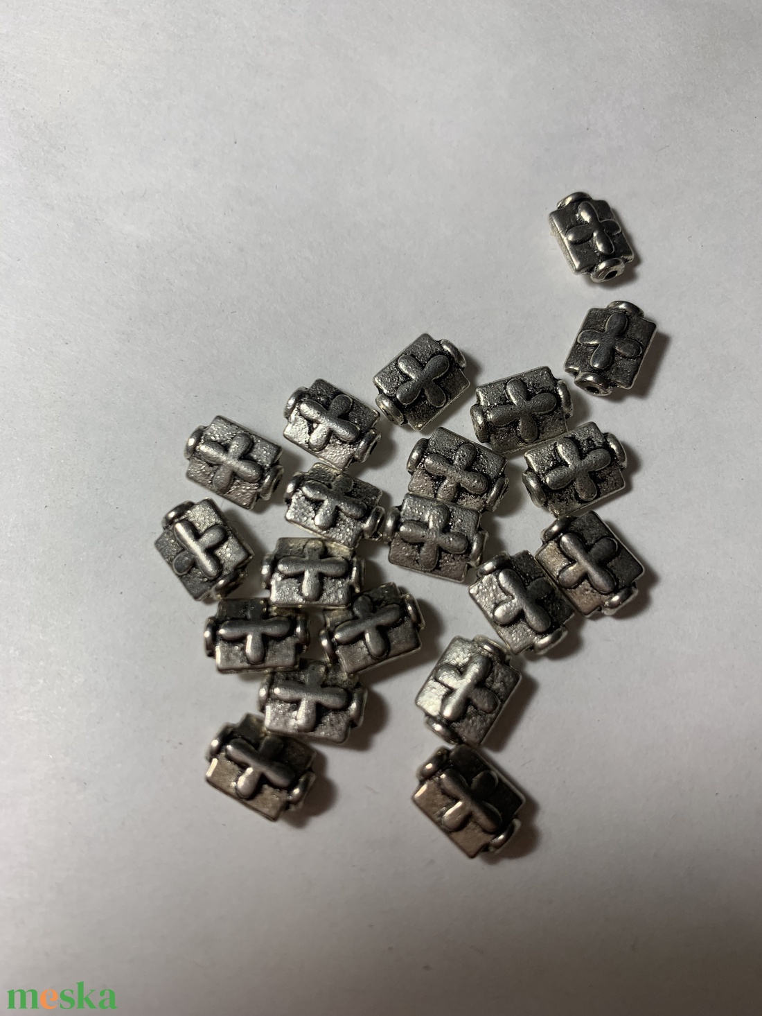 Ékszeralkatrész köztes - kellékek & szerszámok - gyöngyfűzés kellékek - fém köztesek - Meska.hu