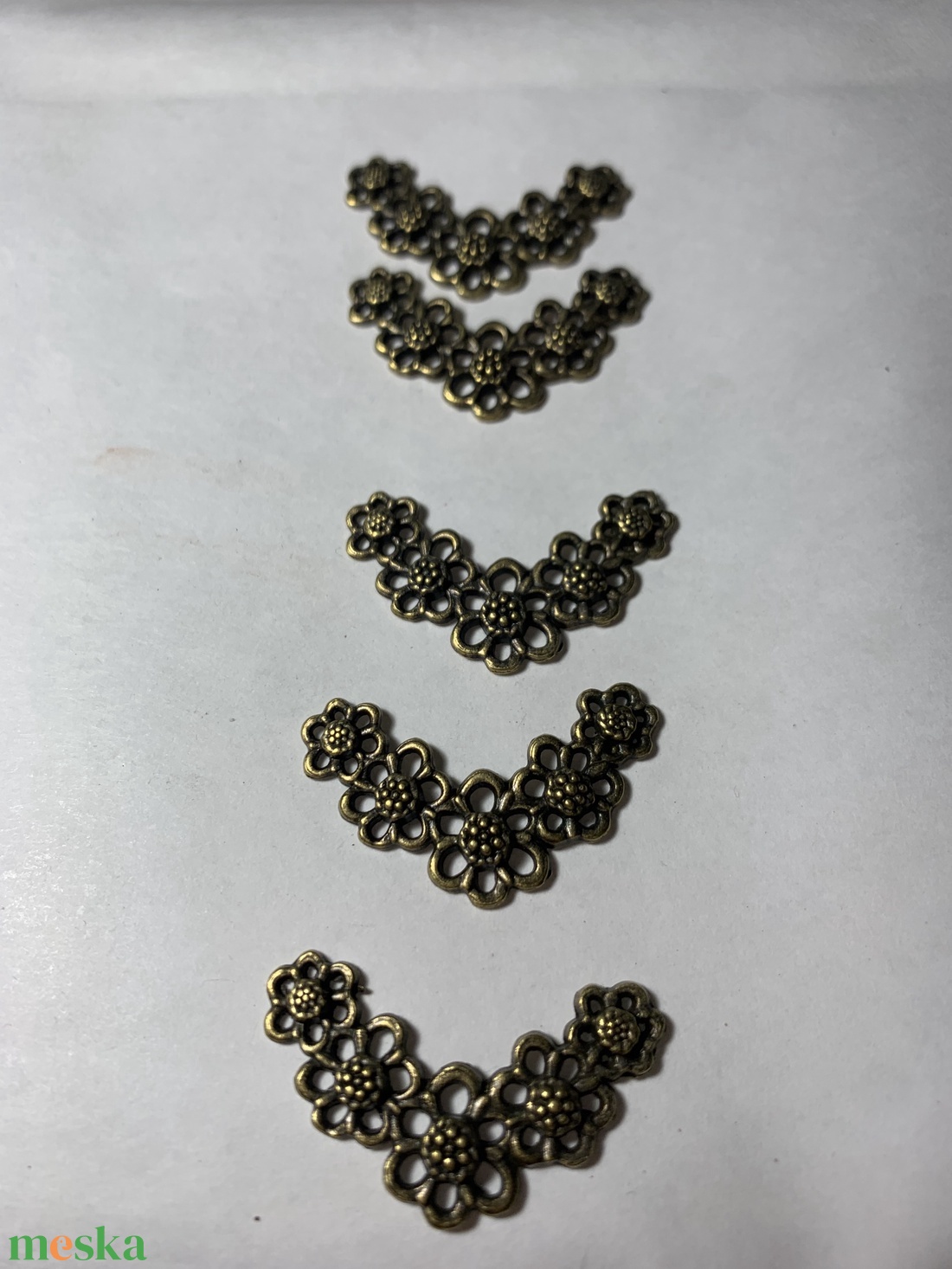 Ékszeralkatrész köztes - kellékek & szerszámok - gyöngyfűzés kellékek - fém köztesek - Meska.hu