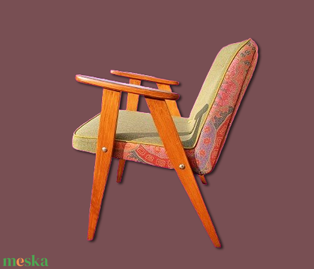 Zöld karosszék - Tavasztünde - otthon & életmód - bútor - szék & fotel - Meska.hu