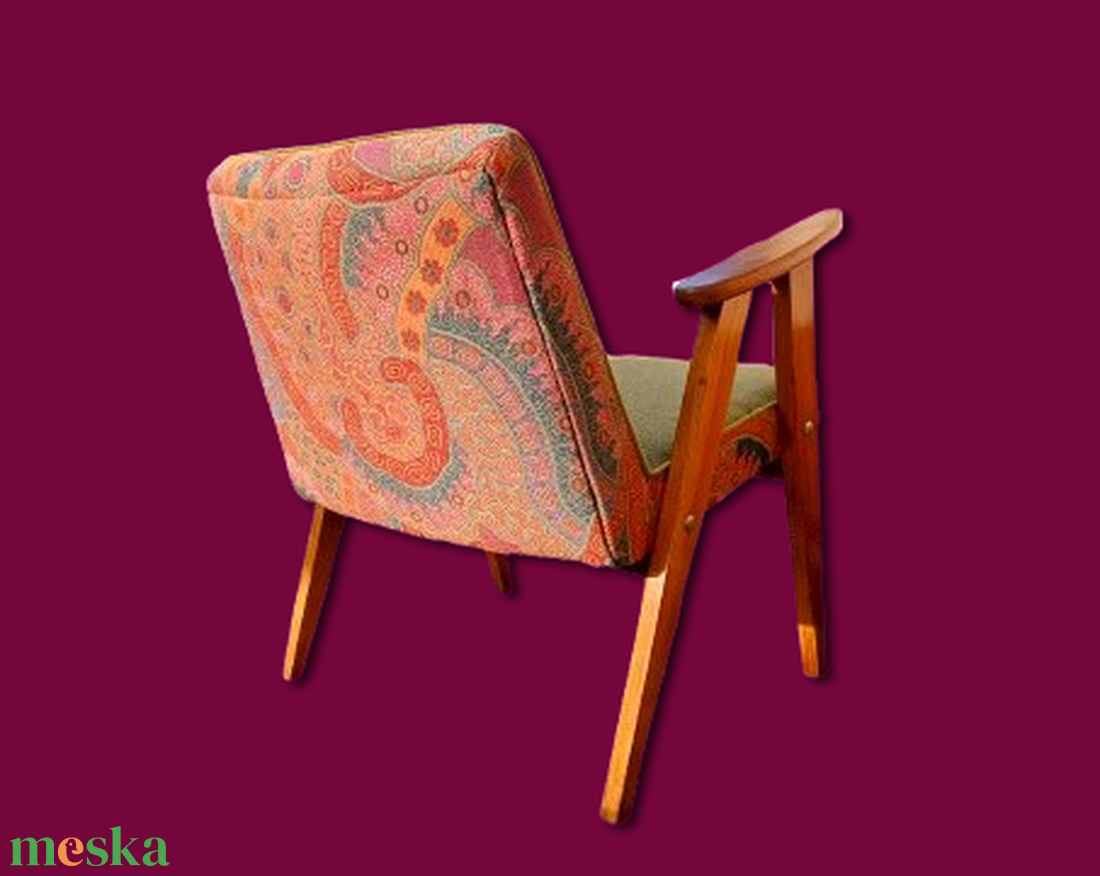 Zöld karosszék - Tavasztünde - otthon & életmód - bútor - szék & fotel - Meska.hu