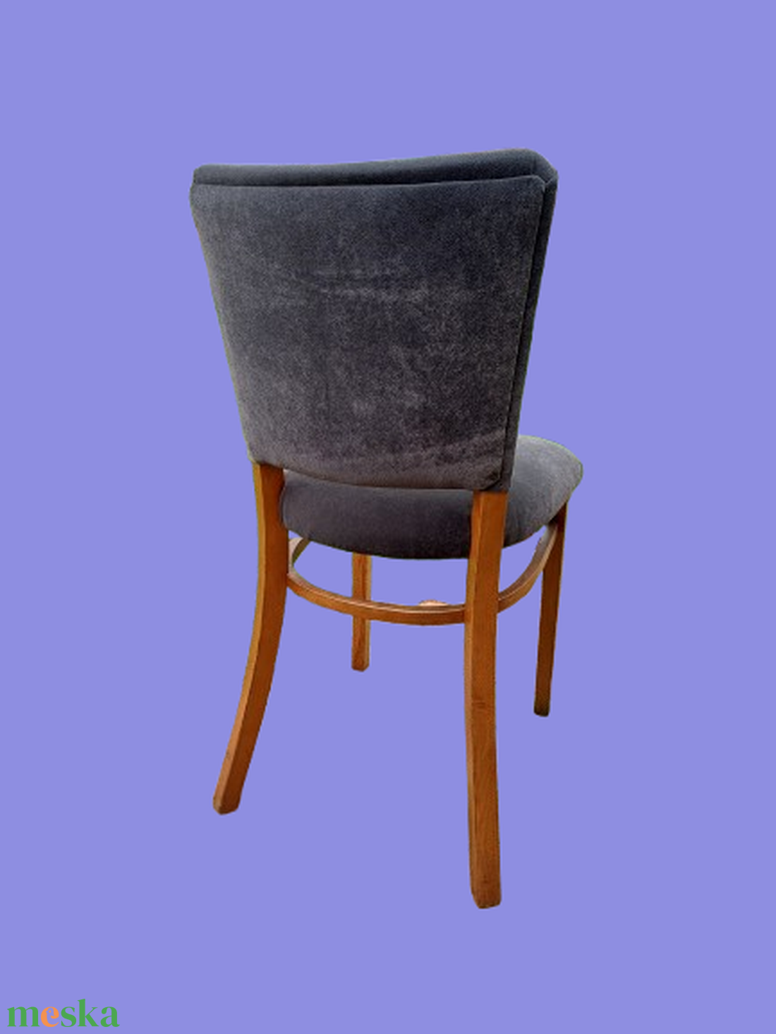 Szürke szék  Zöld gombsor - otthon & életmód - bútor - szék & fotel - Meska.hu