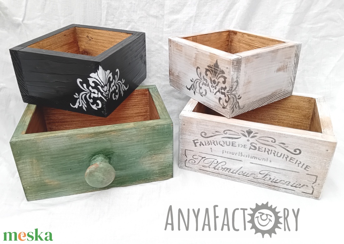 Tavaszi dekorációs dobozok - esküvő - dekoráció - helyszíni dekor - Meska.hu