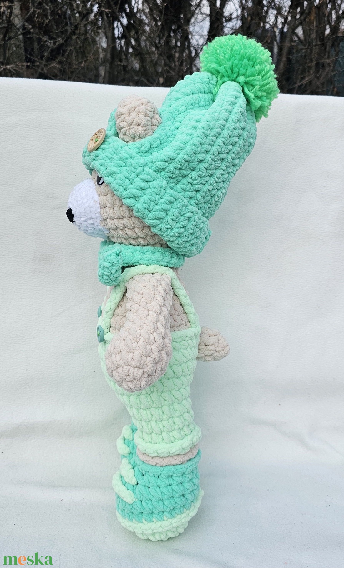 Menta maci - játék & sport - plüssállat & játékfigura - maci - Meska.hu