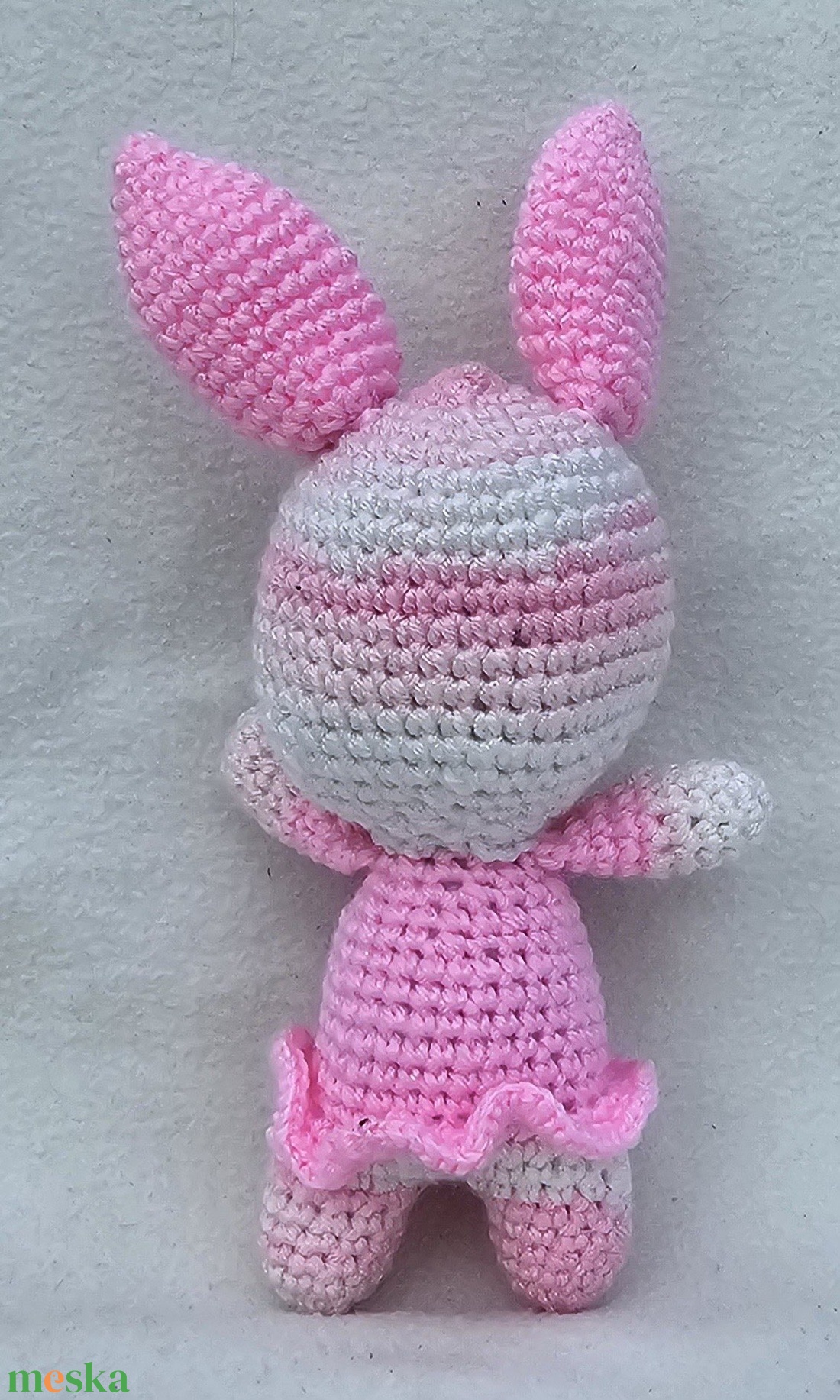 Rózsaszín nyuszi - játék & sport - plüssállat & játékfigura - nyuszi - Meska.hu
