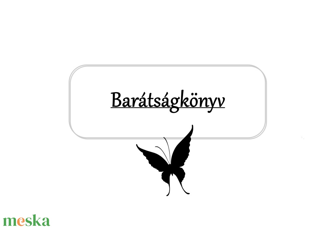 Barátságkönyv - - Meska.hu Barátságkönyv - - Meska.hu