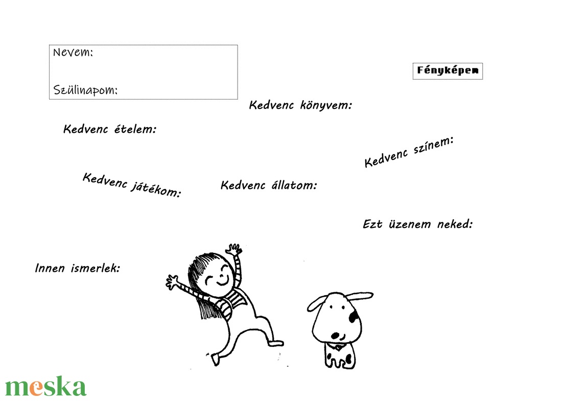 Barátságkönyv - - Meska.hu Barátságkönyv - - Meska.hu