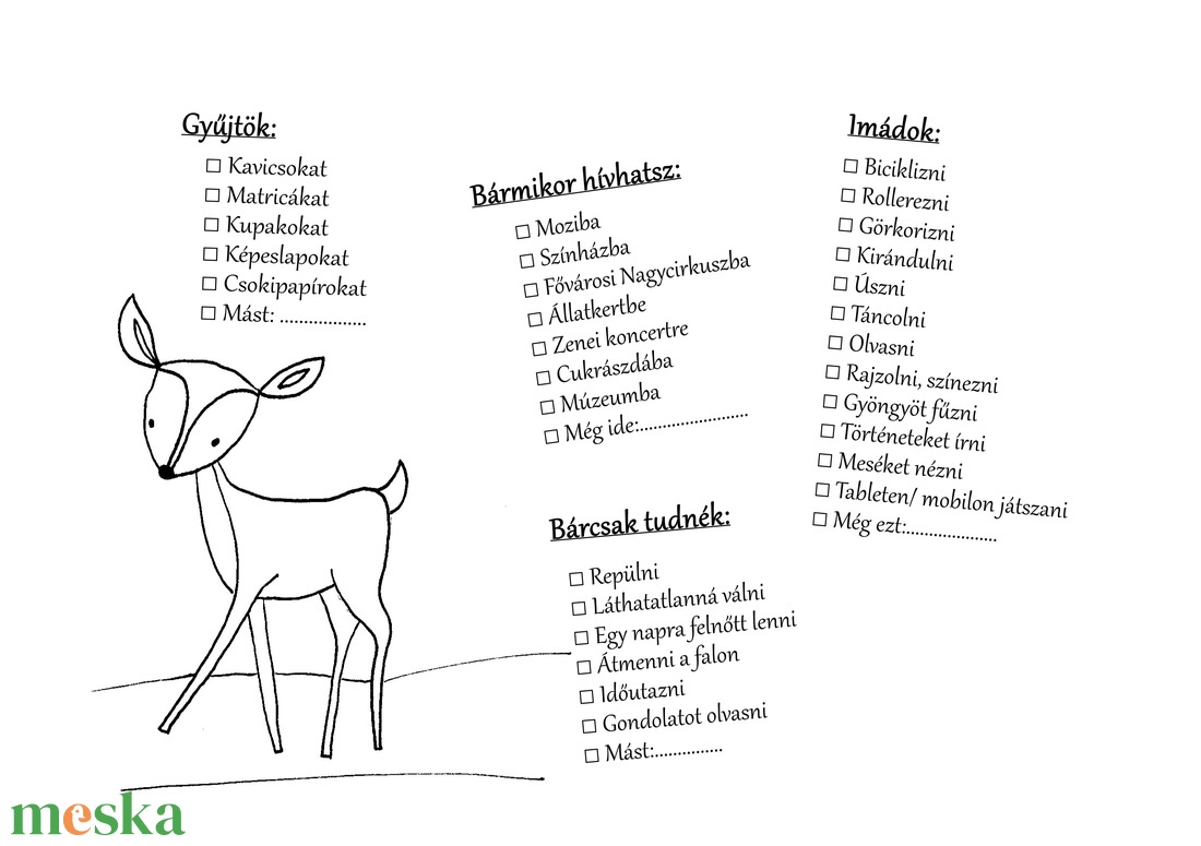 Barátságkönyv - játék & sport - szerepjáték - Meska.hu