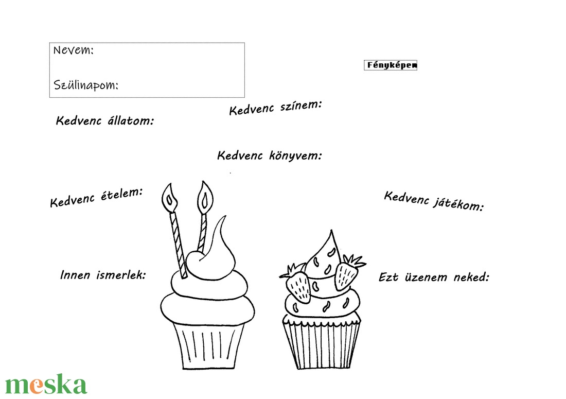 Barátságkönyv - - Meska.hu Barátságkönyv - - Meska.hu