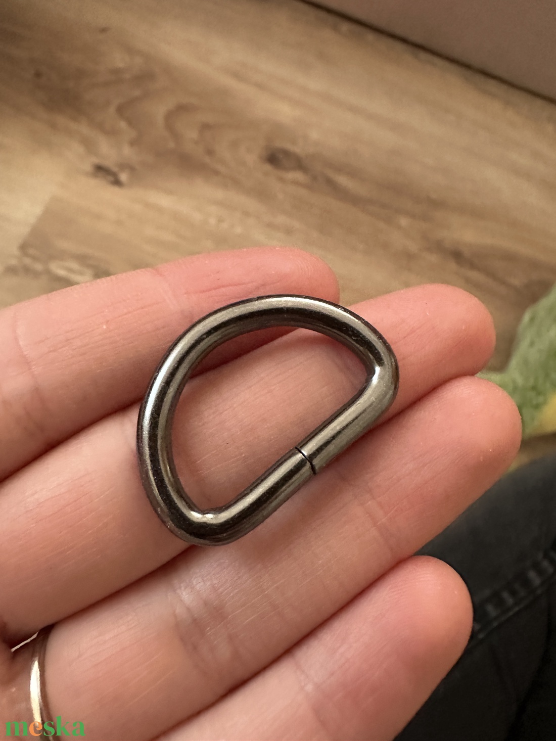 Félkarika, D gyűrű, 25 mm - táska & tok - táskapánt & alkatrész - Meska.hu