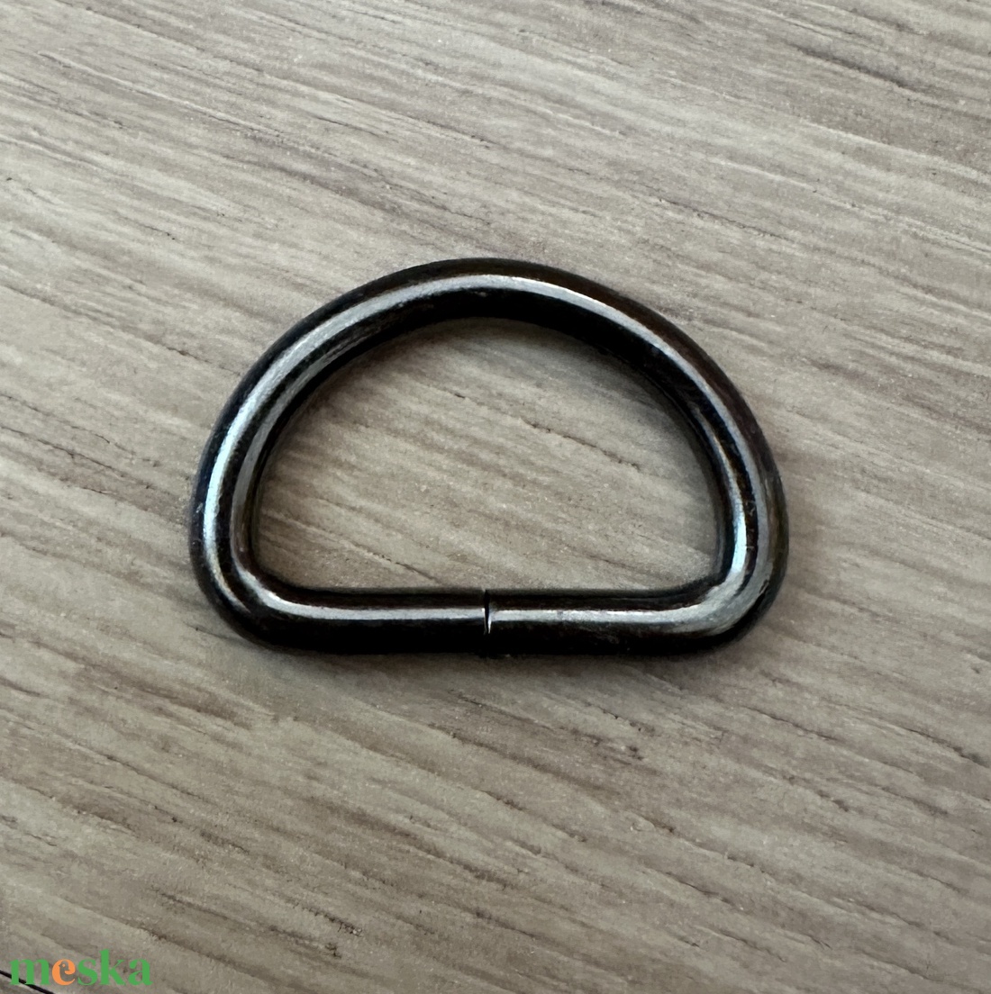 Félkarika, D gyűrű, 25 mm - táska & tok - táskapánt & alkatrész - Meska.hu