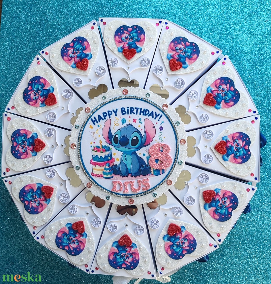 Papírtorta szeletek Stych díszítéssel - otthon & életmód - papír, írószer - ajándékozás kellékei - papírtorta - Meska.hu Papírtorta szeletek Stych díszítéssel - otthon & életmód - papír, írószer - ajándékozás kellékei - papírtorta - Meska.hu