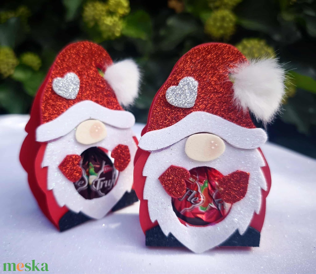 Ünnepi ajándék doboz Truffel csokival  - karácsony - mikulás - mikulás ajándékok - Meska.hu