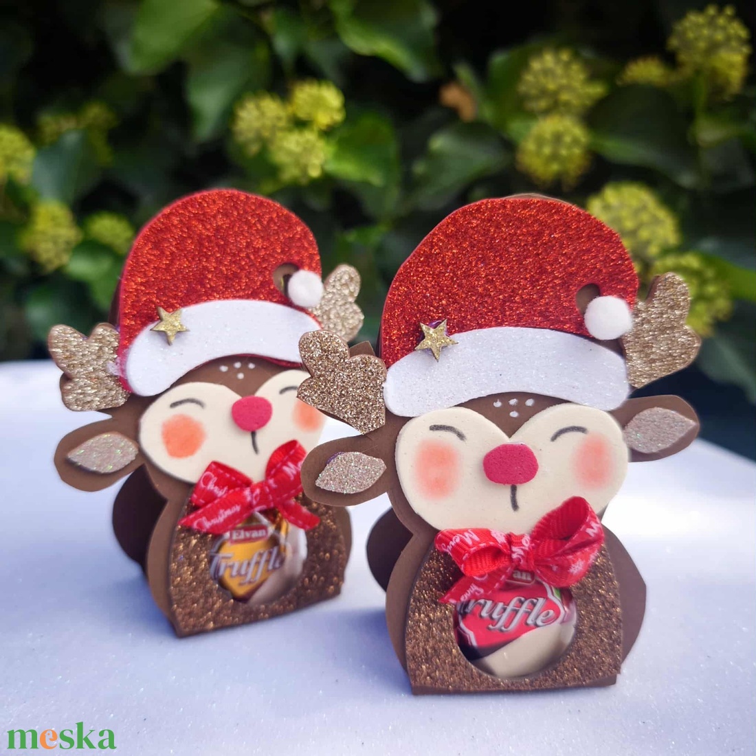 Ünnepi ajándék doboz Truffel csokival  - karácsony - mikulás - mikulás ajándékok - Meska.hu