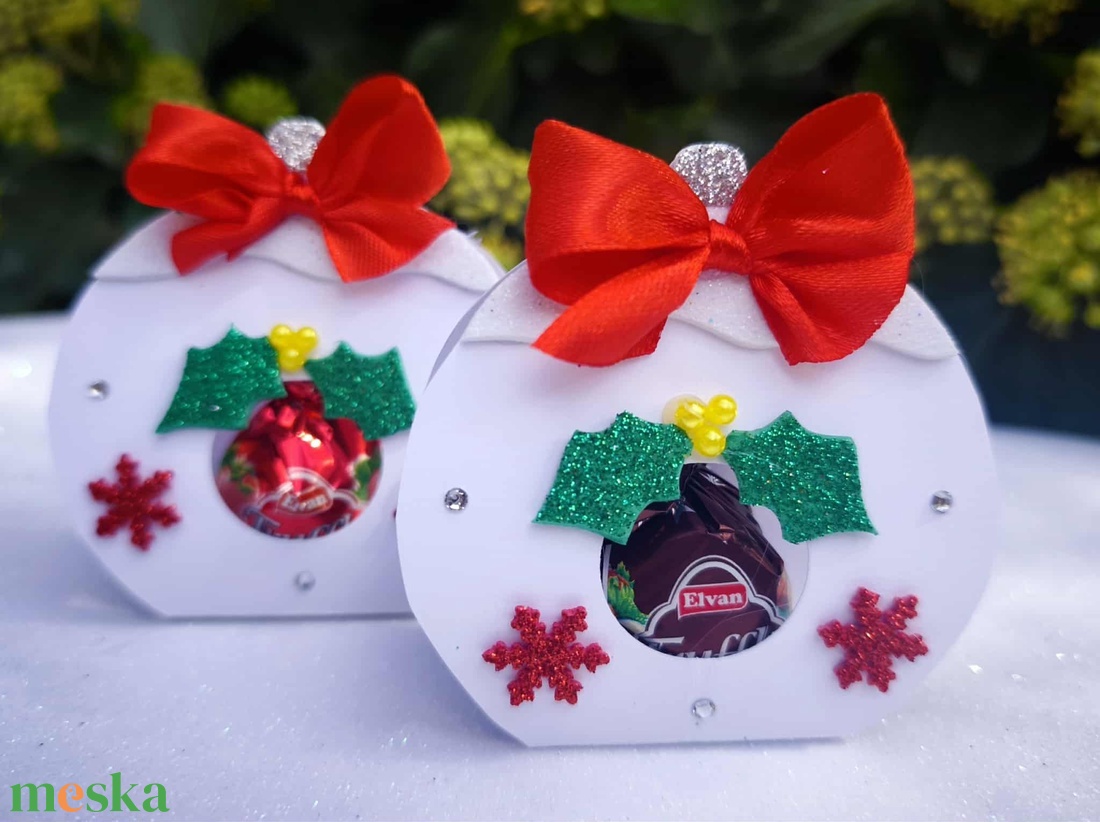 Ünnepi ajándék doboz Truffel csokival  - karácsony - mikulás - mikulás ajándékok - Meska.hu