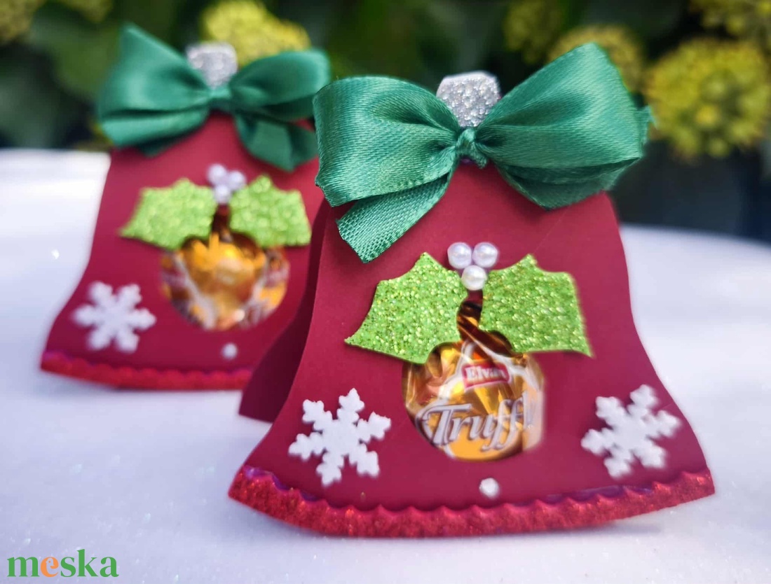 Ünnepi ajándék doboz Truffel csokival  - karácsony - mikulás - mikulás ajándékok - Meska.hu