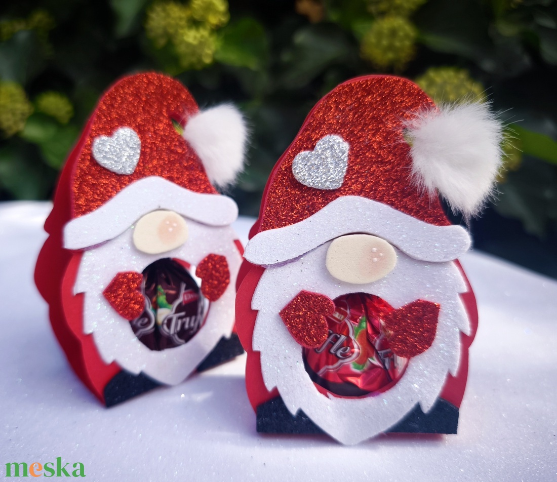 Ünnepi ajándék doboz Truffel csokival  - karácsony - mikulás - mikulás ajándékok - Meska.hu