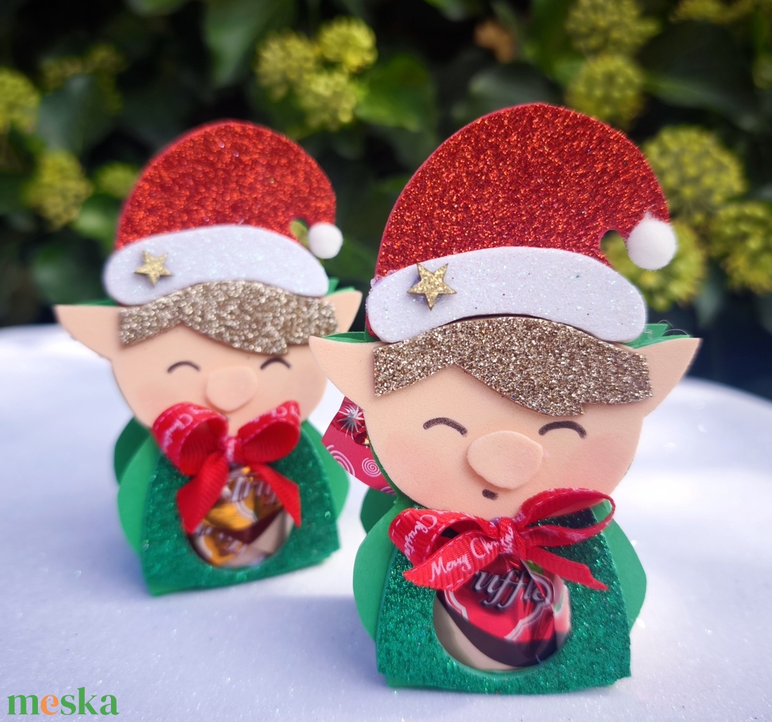 Ünnepi ajándék doboz Truffel csokival  - karácsony - mikulás - mikulás ajándékok - Meska.hu