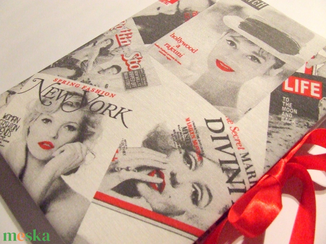 Monroe-Hepburn napló (A4) - otthon & lakás - papír írószer - jegyzetfüzet & napló - Meska.hu Monroe-Hepburn napló (A4) - otthon & lakás - papír írószer - jegyzetfüzet & napló - Meska.hu