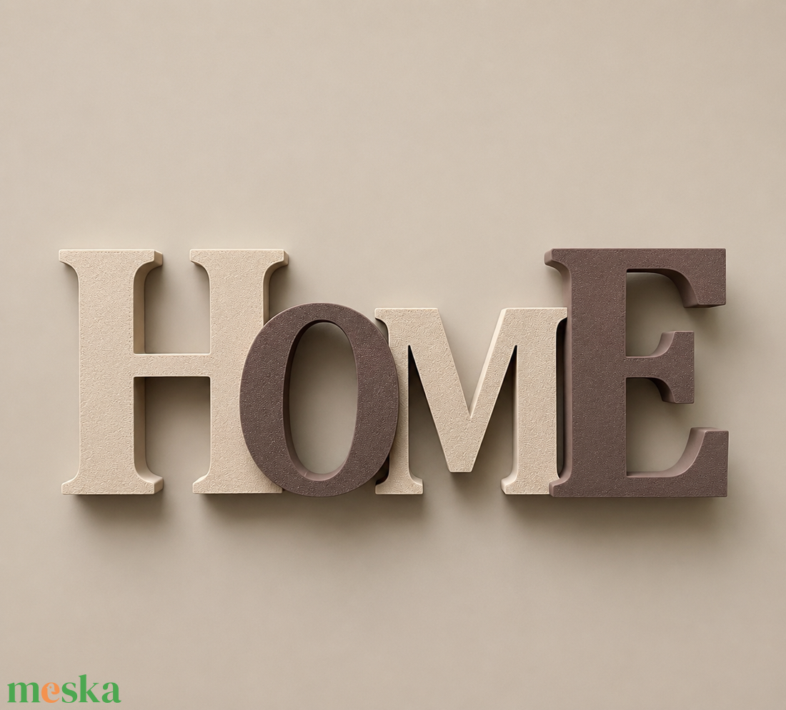 Home feliratos dekoráció - otthon & életmód - dekoráció - fali és függő dekoráció - felirat - Meska.hu