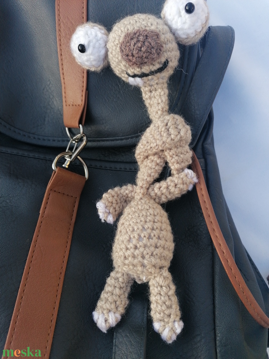 Sid horgolt játék figura - játék & sport - plüssállat & játékfigura - más figura - Meska.hu