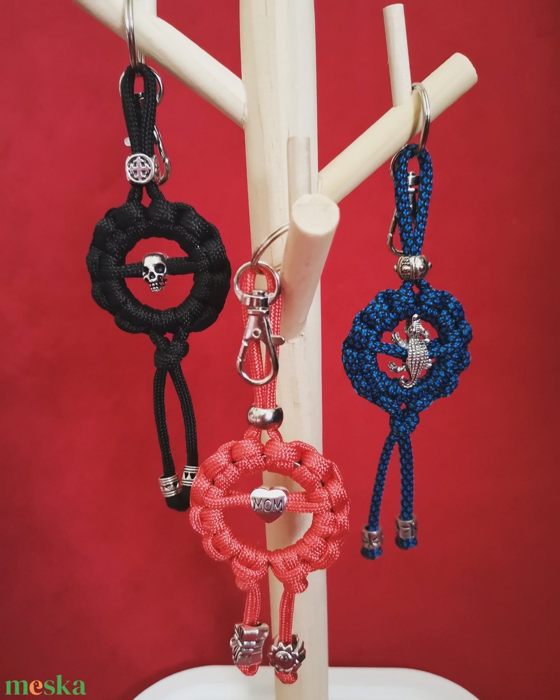 Paracord fityegő Álomfogó - táska & tok - kulcstartó & táskadísz - kulcstartó - Meska.hu Paracord fityegő Álomfogó - táska & tok - kulcstartó & táskadísz - kulcstartó - Meska.hu