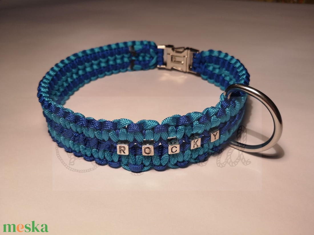 Paracord kutya nyakörv Rocky - otthon & életmód - kisállatoknak - kutyáknak - kutya nyakörv - Meska.hu Paracord kutya nyakörv Rocky - otthon & életmód - kisállatoknak - kutyáknak - kutya nyakörv - Meska.hu