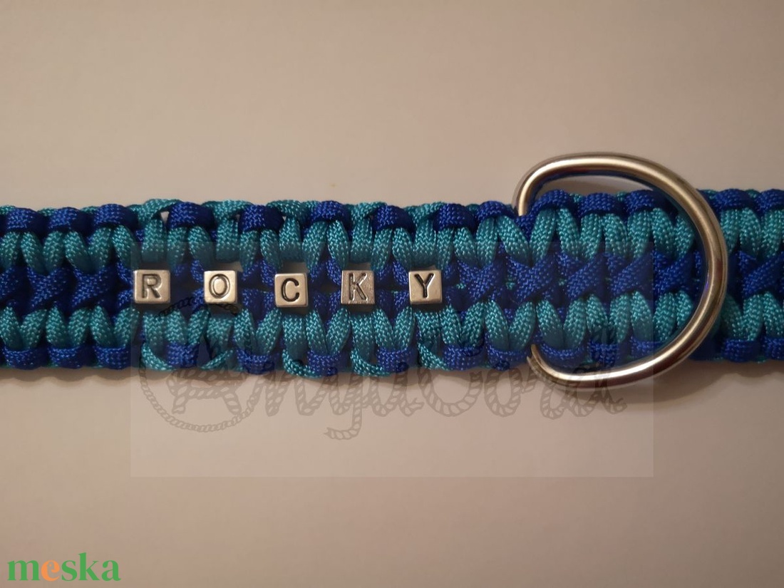 Paracord kutya nyakörv Rocky - otthon & életmód - kisállatoknak - kutyáknak - kutya nyakörv - Meska.hu Paracord kutya nyakörv Rocky - otthon & életmód - kisállatoknak - kutyáknak - kutya nyakörv - Meska.hu