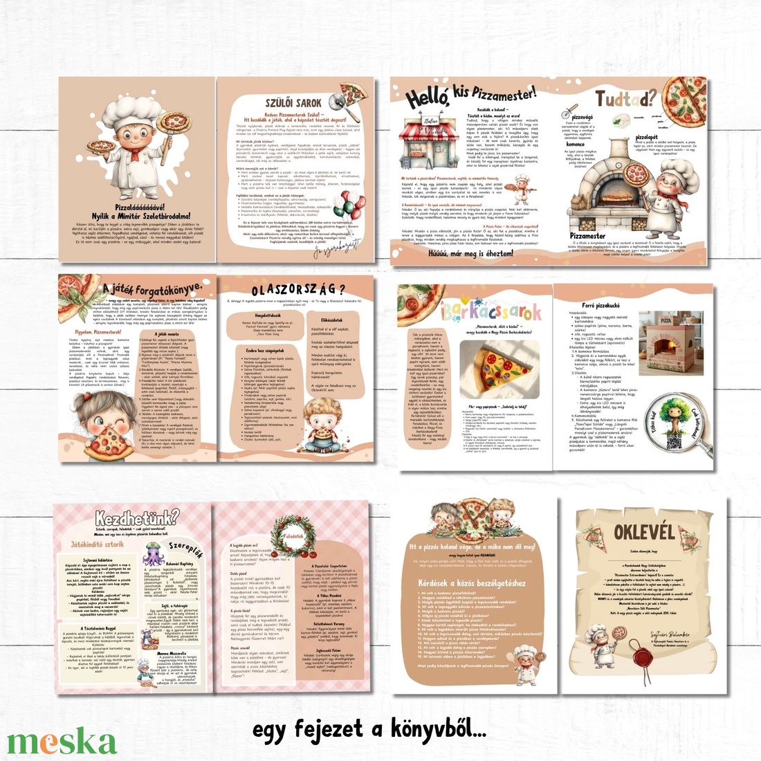 Mimitér -szerepjátékos kalandkönyv gyerekeknek - játék & sport - készségfejlesztő és logikai játék - oktató játékok - Meska.hu