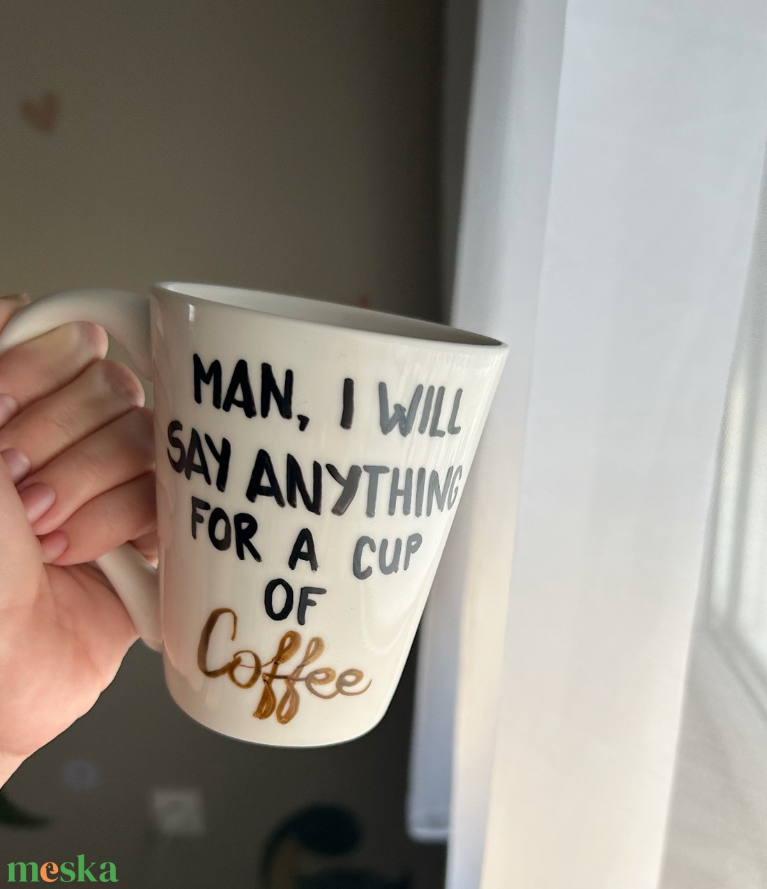 Feliratos bögre - otthon & életmód - konyhafelszerelés, tálalás - tálalás - bögre & csésze - Meska.hu