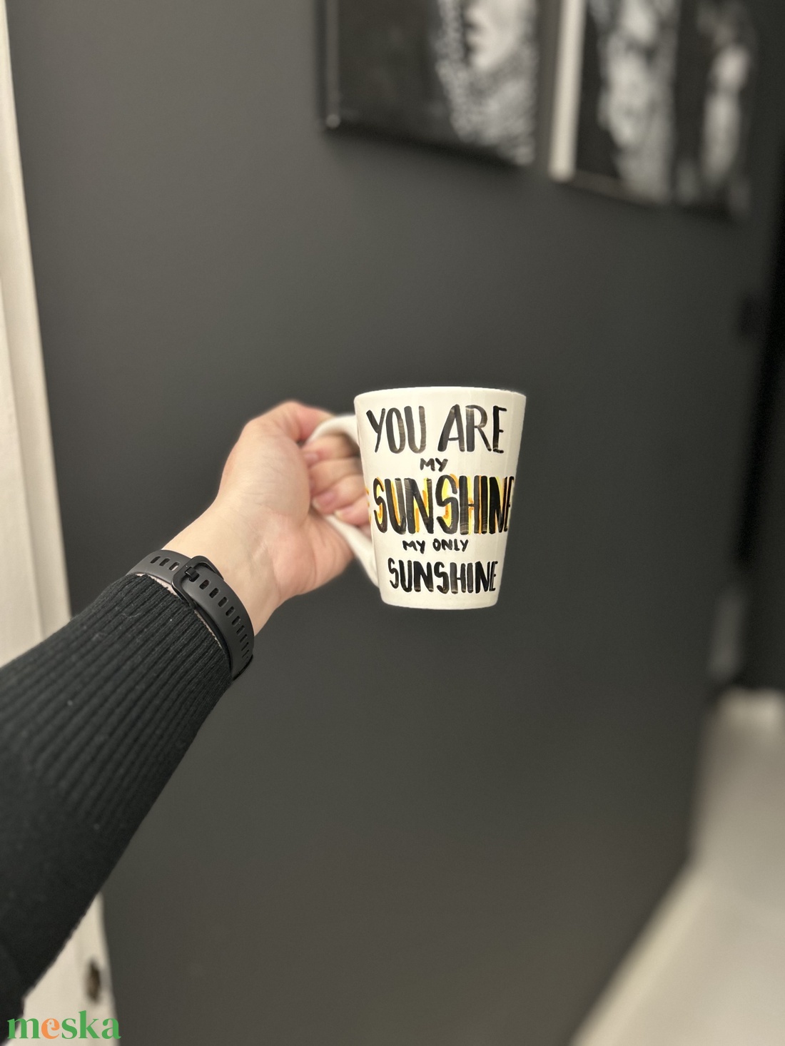You are my sunshine feliratos bögre - otthon & életmód - konyhafelszerelés, tálalás - tálalás - bögre & csésze - Meska.hu