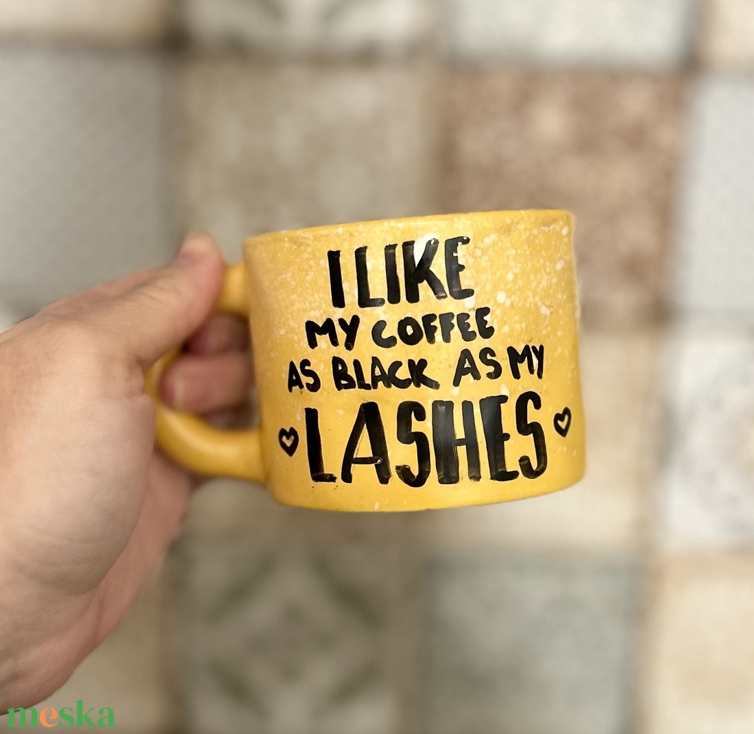 I like my Coffee - Kávés feliratos bögre - otthon & életmód - konyhafelszerelés, tálalás - tálalás - bögre & csésze - Meska.hu