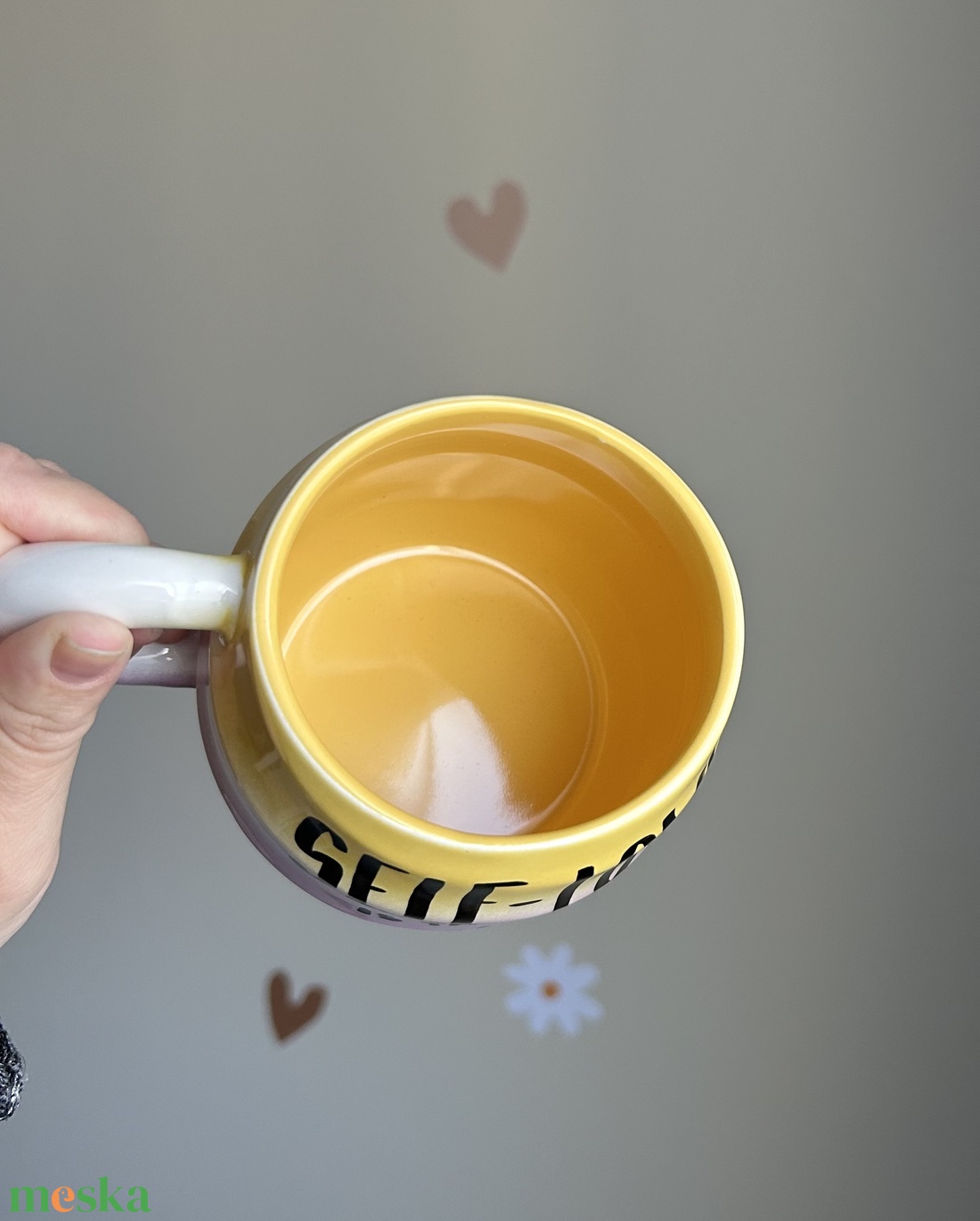 SELF-LOVE is the best love feliratos bögre - otthon & életmód - konyhafelszerelés, tálalás - tálalás - bögre & csésze - Meska.hu