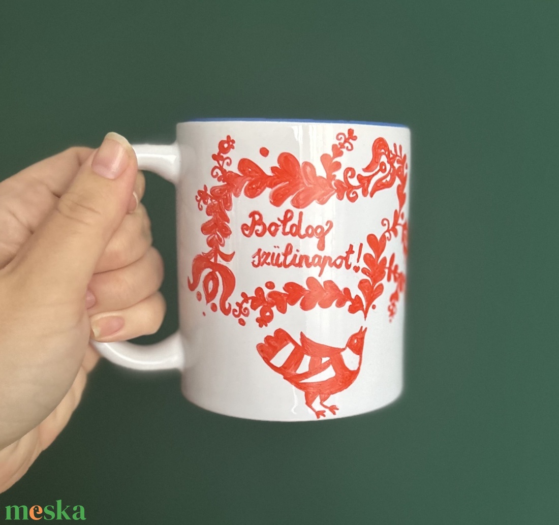 Magyar népmesék motívumos egyedi bögre - otthon & életmód - konyhafelszerelés, tálalás - tálalás - bögre & csésze - Meska.hu