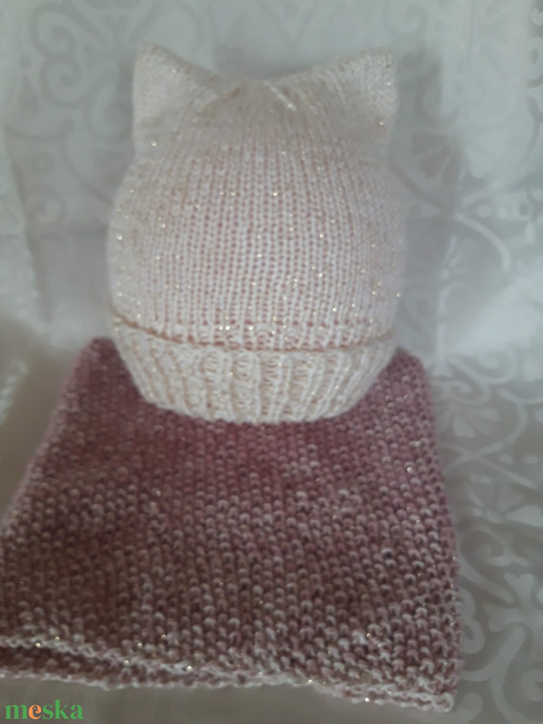 Cicafüles sapka - ruha & divat - gyerekruha - Meska.hu