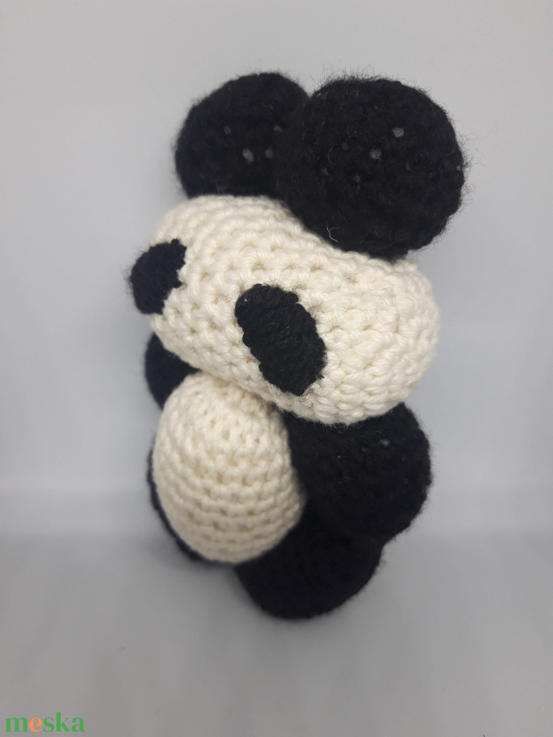 Horgolt lufi panda - játék & sport - plüssállat & játékfigura - más figura - Meska.hu Horgolt lufi panda - játék & sport - plüssállat & játékfigura - más figura - Meska.hu