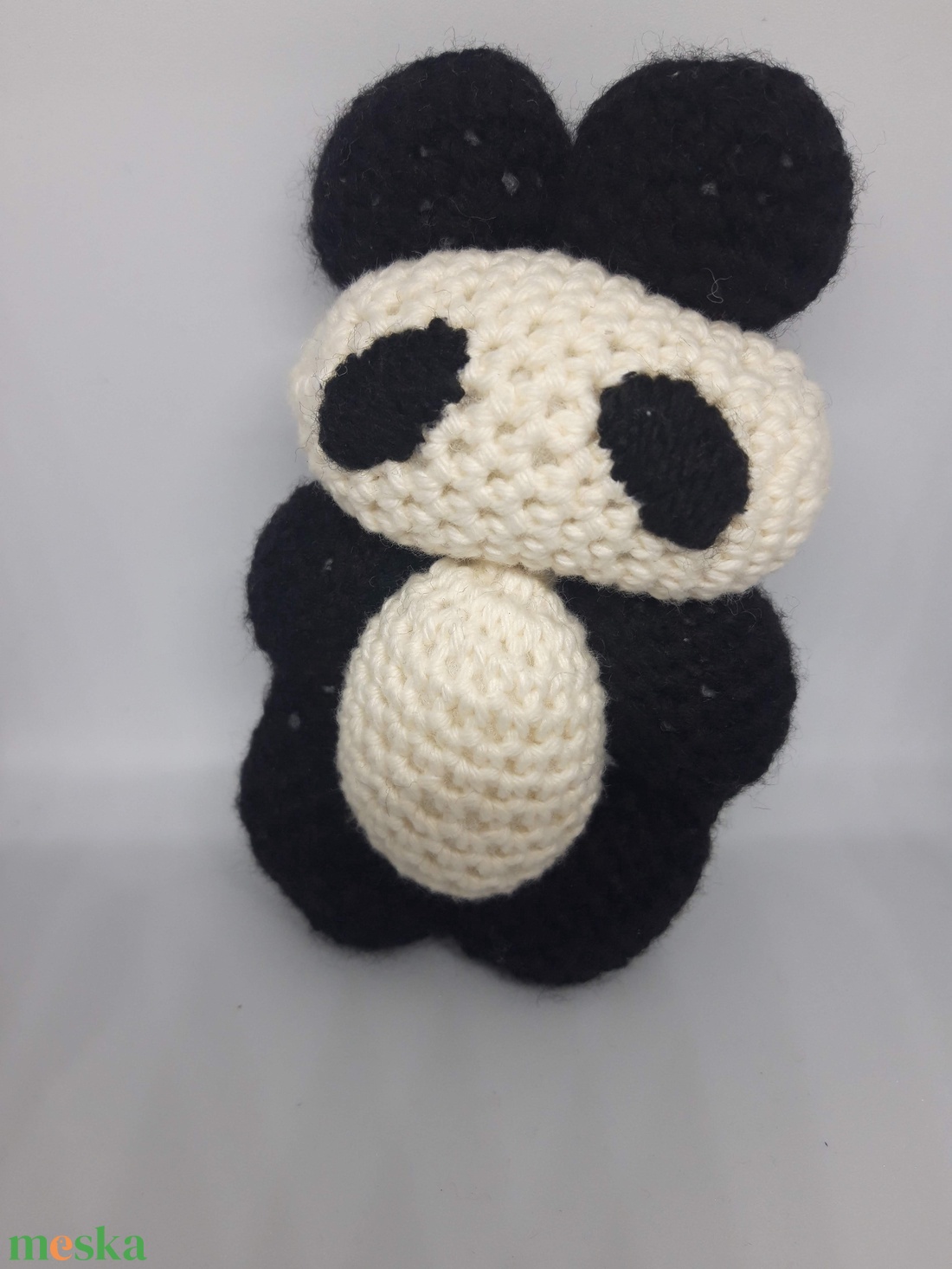 Horgolt lufi panda - játék & sport - plüssállat & játékfigura - más figura - Meska.hu Horgolt lufi panda - játék & sport - plüssállat & játékfigura - más figura - Meska.hu