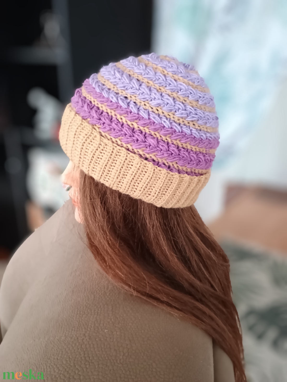 Horgolt sapka  - ruha & divat - sál, sapka, kendő - fejpánt - Meska.hu