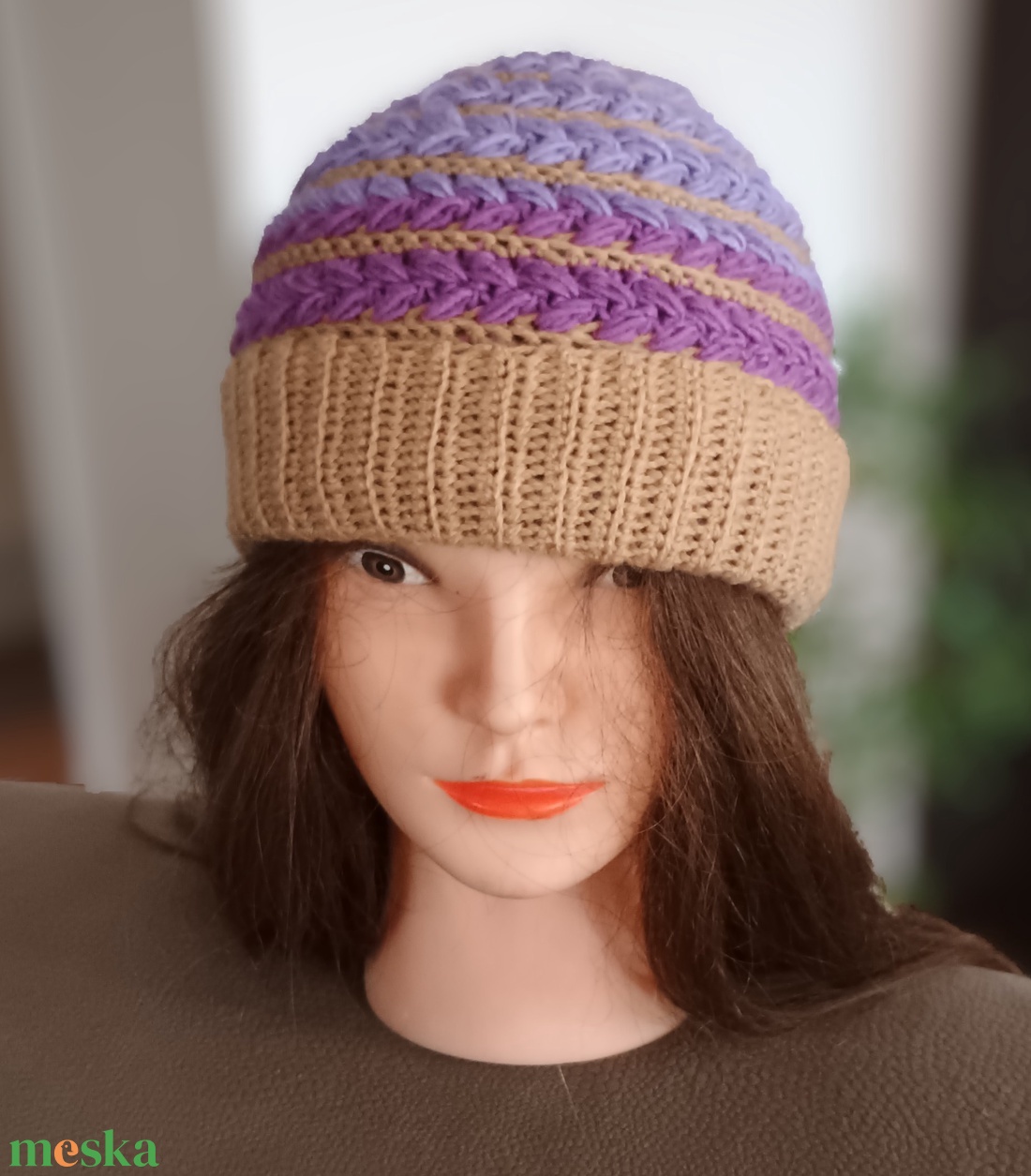 Horgolt sapka  - ruha & divat - sál, sapka, kendő - fejpánt - Meska.hu