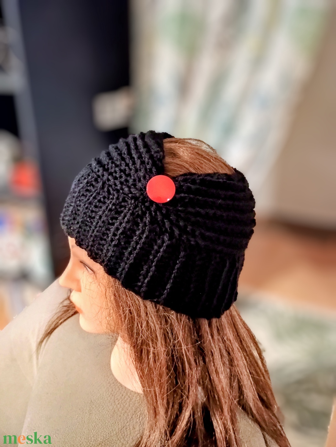 Horgolt fejpánt  - ruha & divat - sál, sapka, kendő - fejpánt - Meska.hu