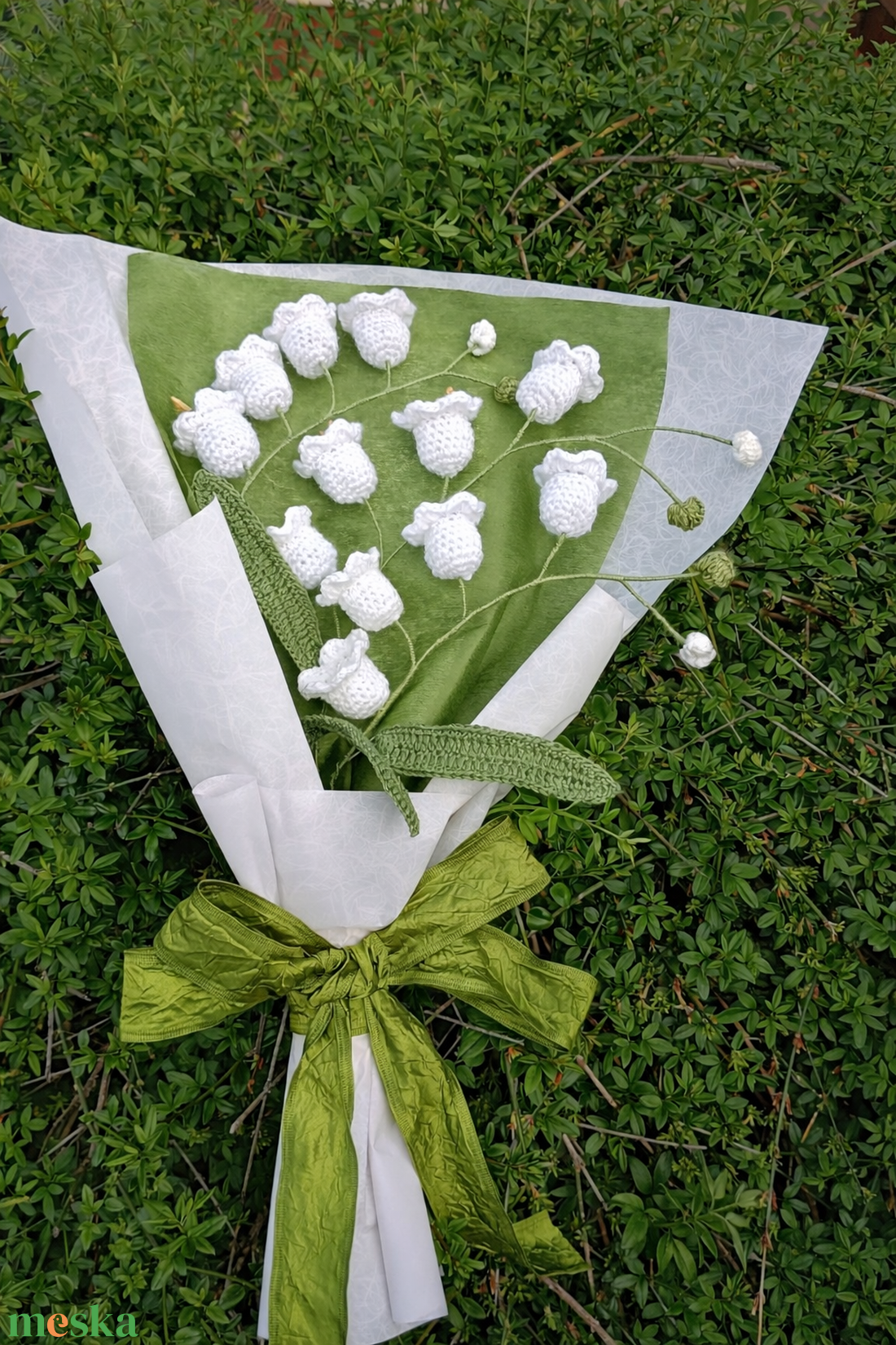 Harangvirág csokorban - otthon & életmód - virágdekoráció - virágok - virágcsokor - Meska.hu