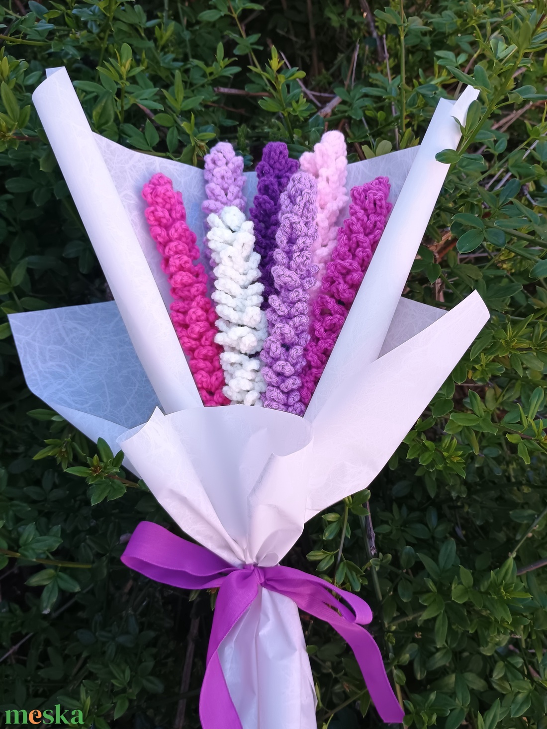 Levendula csokor  - otthon & életmód - virágdekoráció - virágok - virágcsokor - Meska.hu