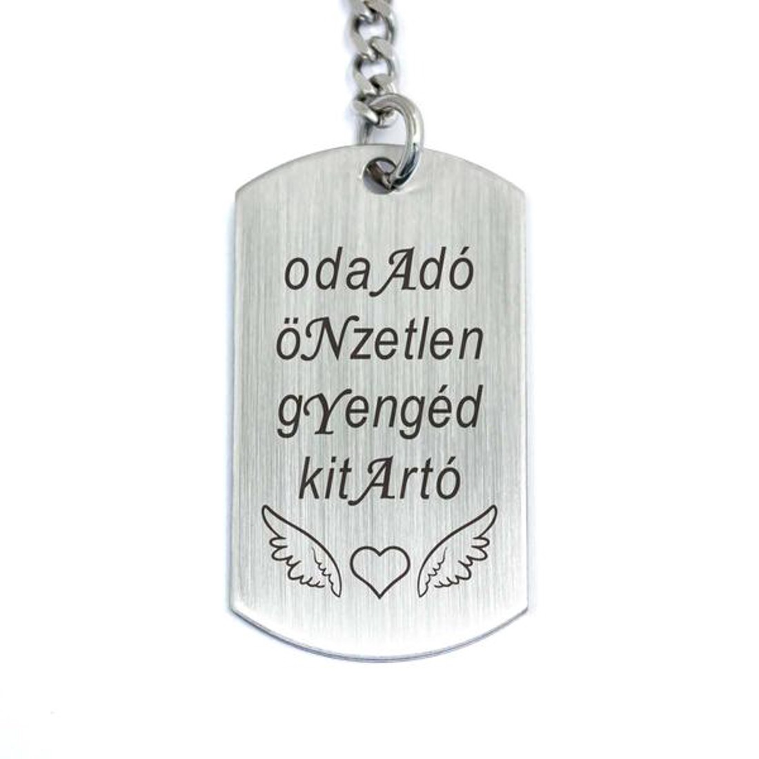 Az én anyám egy angyal acél medálos kulcstartó - táska & tok - kulcstartó & táskadísz - kulcstartó - Meska.hu Az én anyám egy angyal acél medálos kulcstartó - táska & tok - kulcstartó & táskadísz - kulcstartó - Meska.hu
