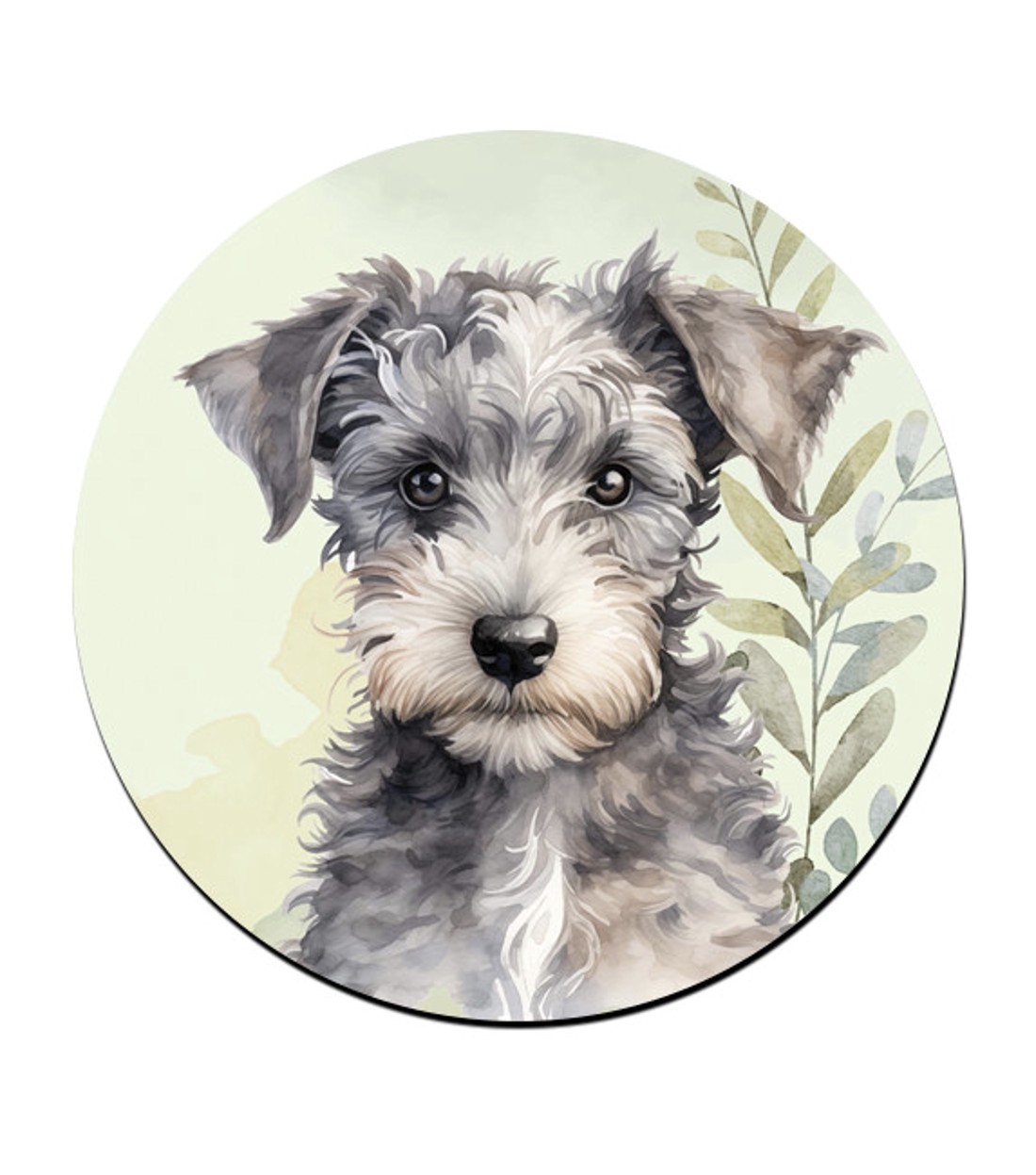 Pumi kölyök portré mintás bögre alátét -  - Meska.hu