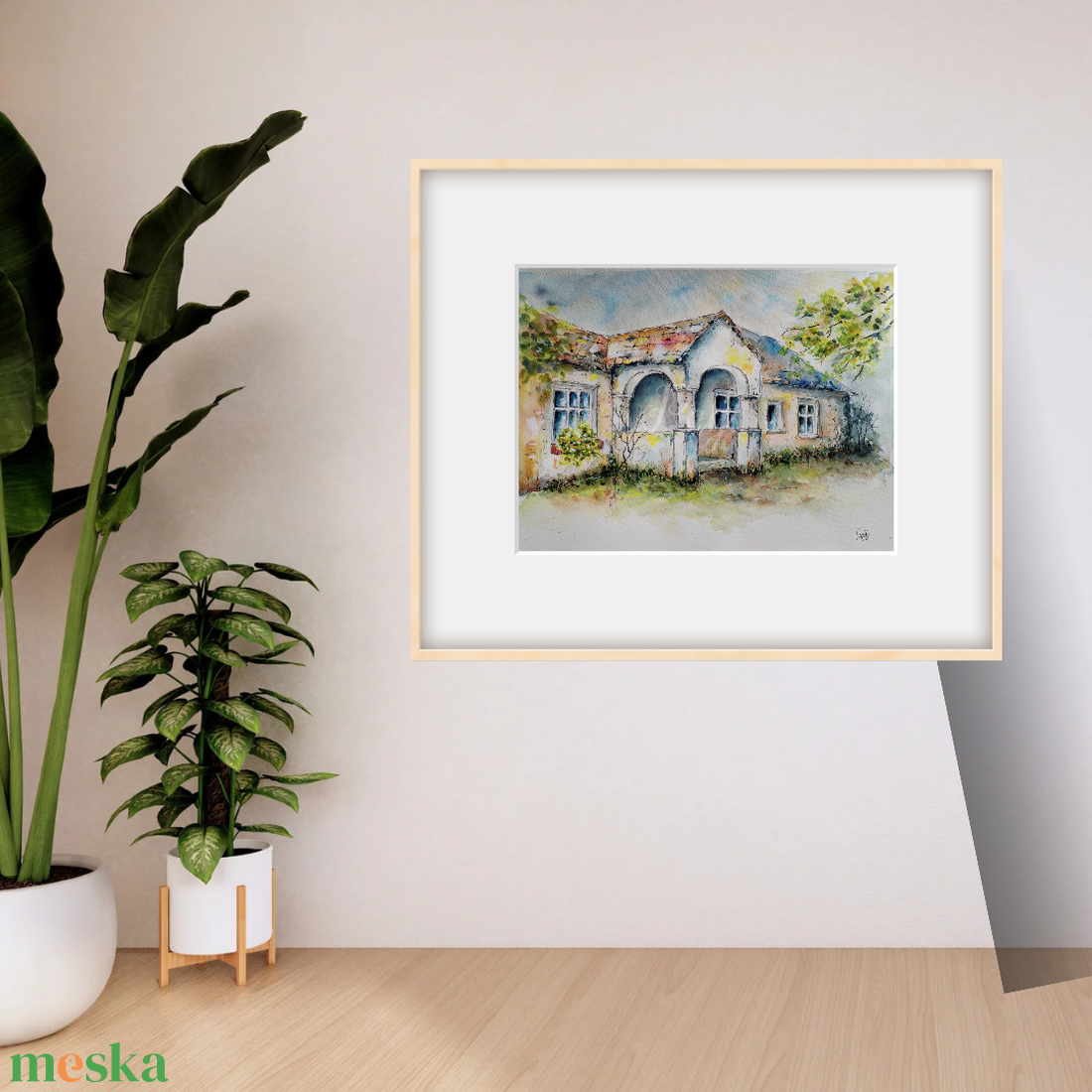Falakban őrzött emlékek - művészet - festmény - akvarell - Meska.hu