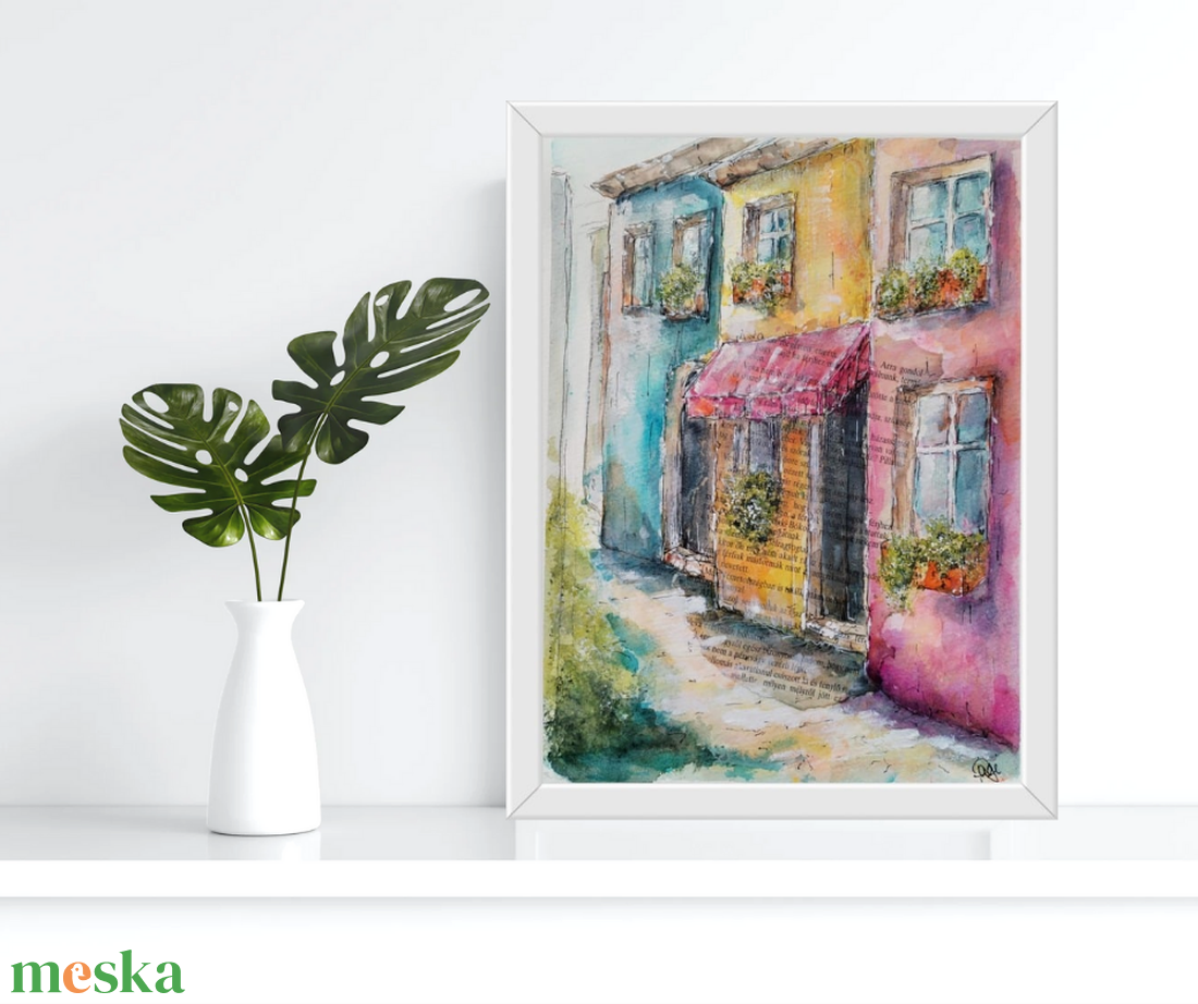 Színek esszenciája - művészet - festmény - akvarell - Meska.hu