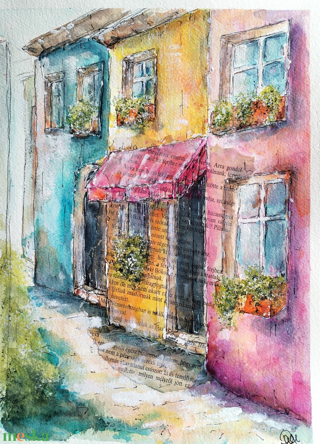 Színek esszenciája - művészet - festmény - akvarell - Meska.hu