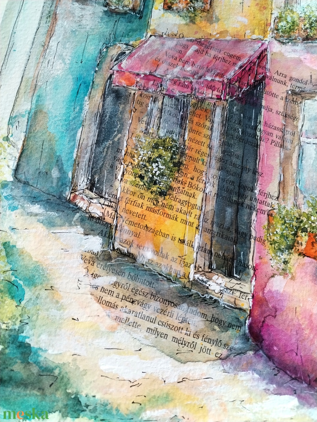 Színek esszenciája - művészet - festmény - akvarell - Meska.hu