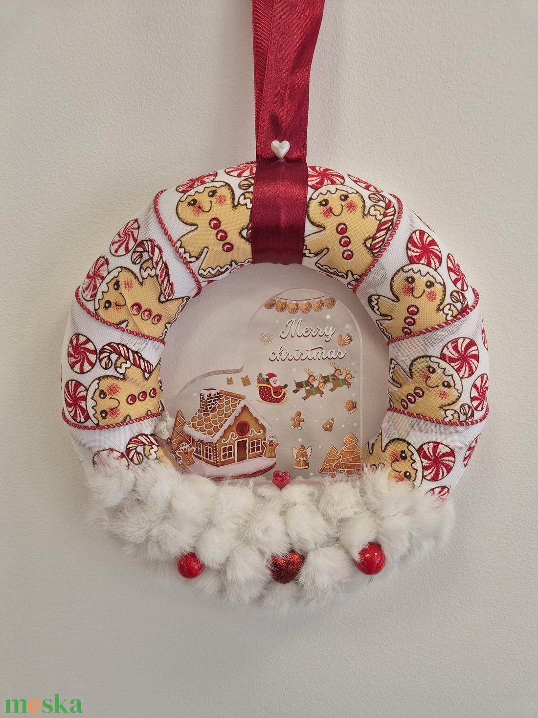 Karácsonyi kopogtató - karácsony - adventi díszek - adventi ajtódísz - Meska.hu Karácsonyi kopogtató - karácsony - adventi díszek - adventi ajtódísz - Meska.hu