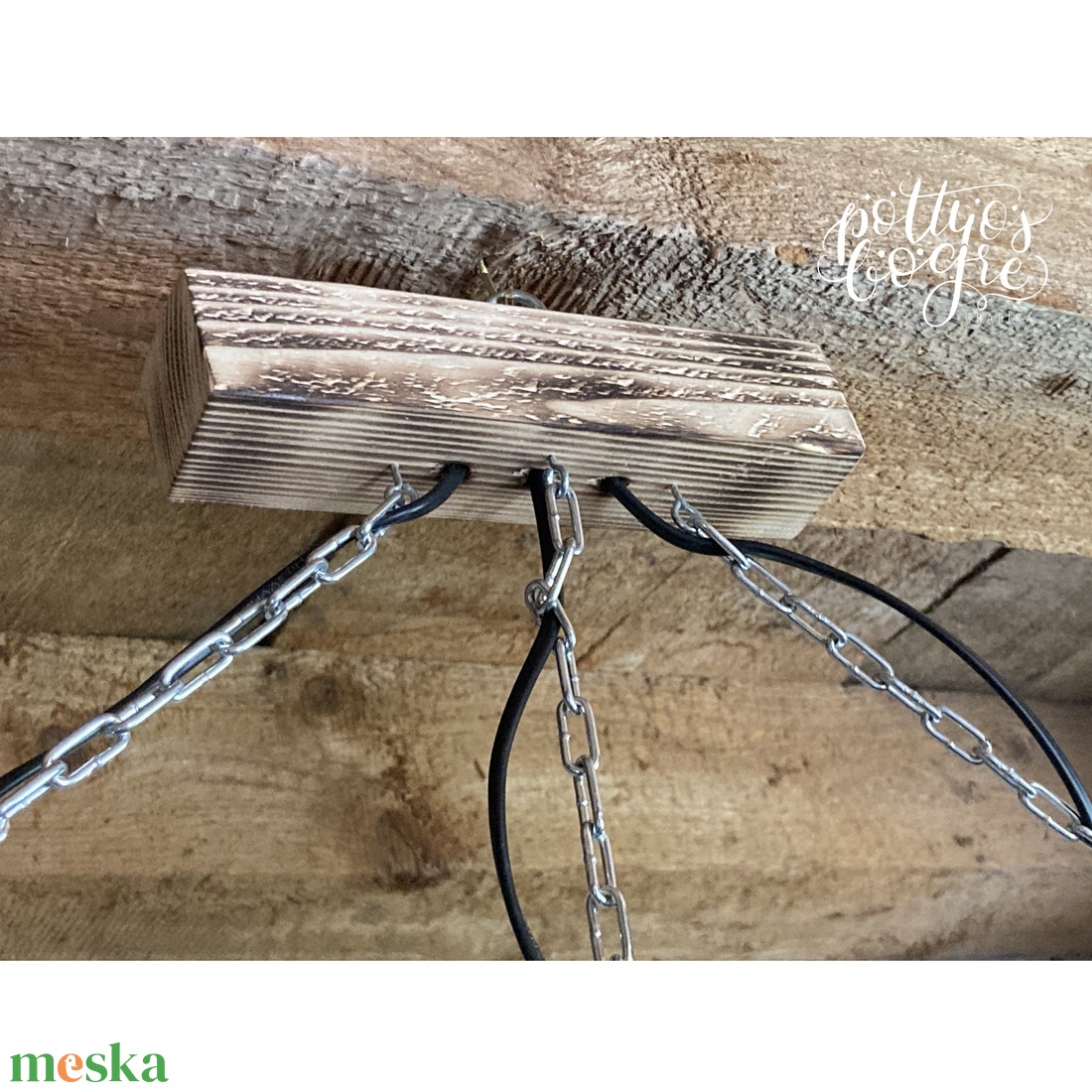 Rusztikus design lámpa - otthon & életmód - lámpa - fali & mennyezeti lámpa - Meska.hu